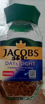 Кофе растворимый Jacobs Day&Night с низким содержанием кофеина фото