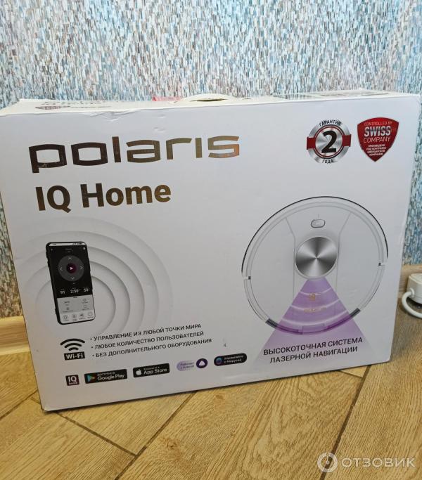 Робот-пылесос Polaris PVCR 3900 IQ Home Panorama Aqua фото