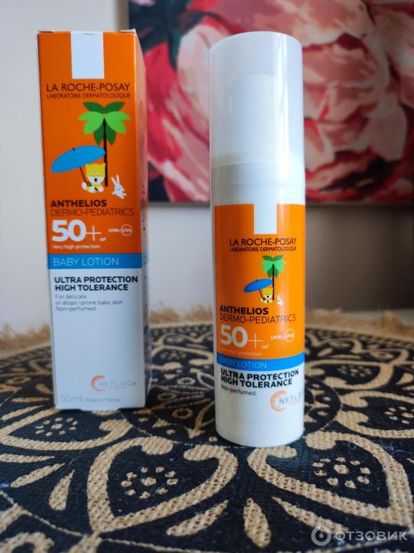 Молочко для младенцев и детей La Roche-Posay Anthelios SPF 50 фото