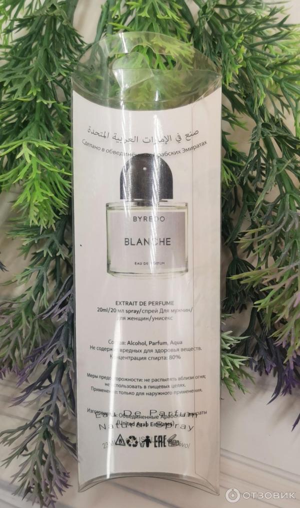 Парфюмированная вода Byredo Blanche фото
