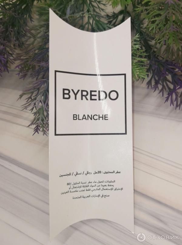 Парфюмированная вода Byredo Blanche фото