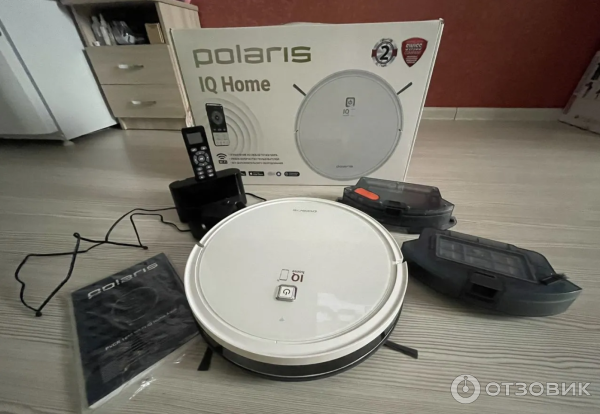 Робот-пылесос Polaris PVCR 1050 IQ Home Aqua фото