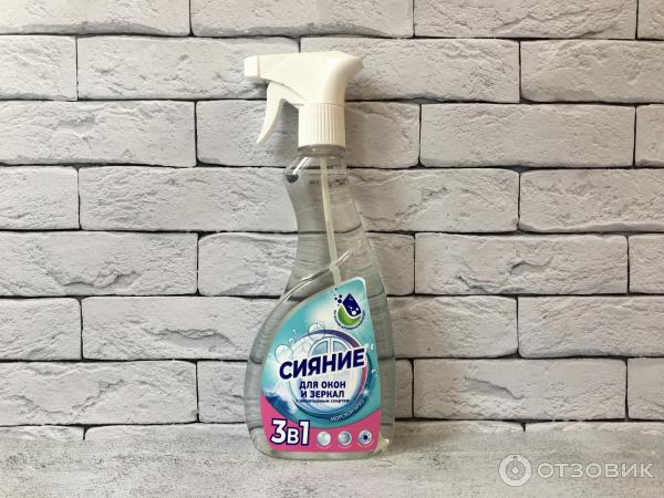 Средство для мытья стекол Сияние С нашатырным спиртом фото