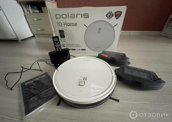 Робот-пылесос Polaris PVCR 1050 IQ Home Aqua фото