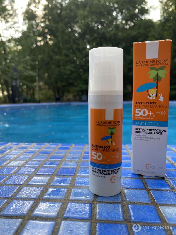 Молочко для младенцев и детей La Roche-Posay Anthelios SPF 50 фото