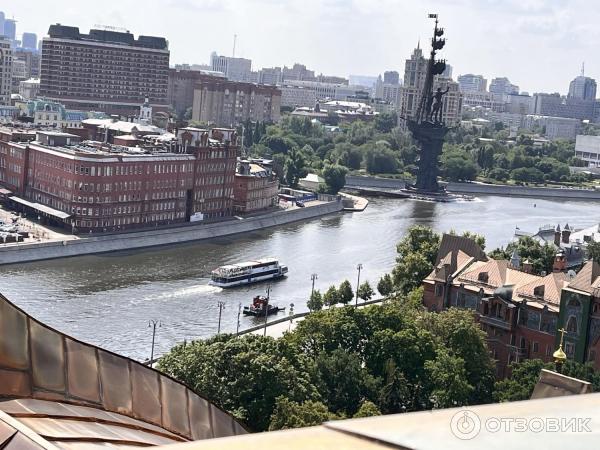 Смотровая площадка храма Христа Спасителя (Россия, Москва) фото