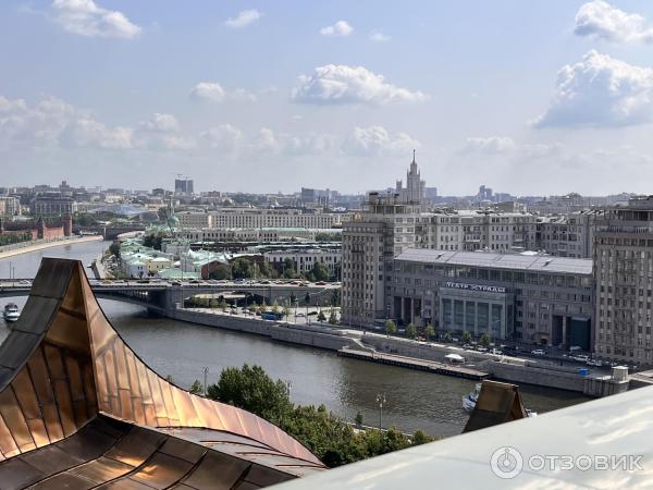 Смотровая площадка храма Христа Спасителя (Россия, Москва) фото