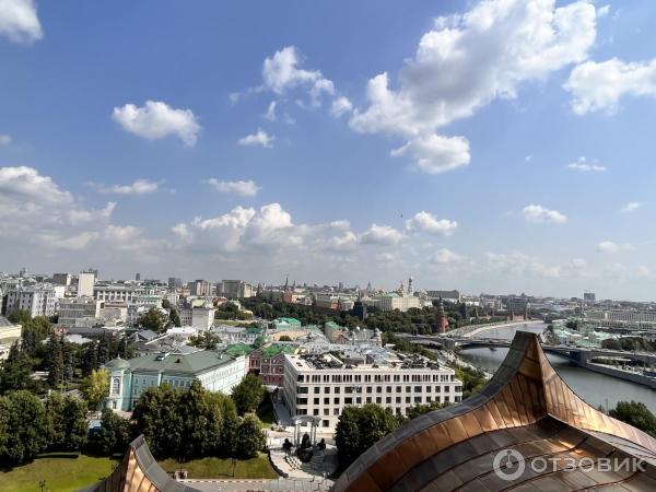 Смотровая площадка храма Христа Спасителя (Россия, Москва) фото