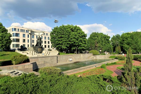 Смотровая площадка храма Христа Спасителя (Россия, Москва) фото