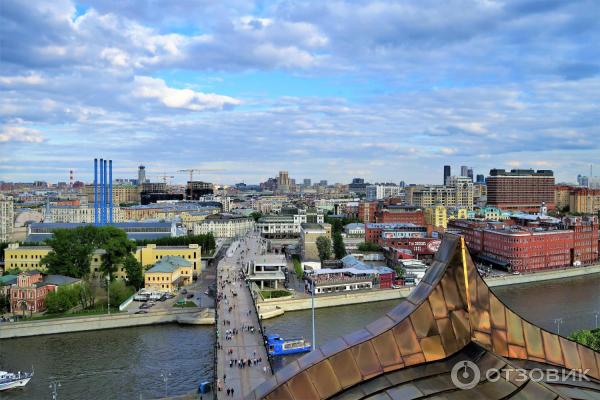 Смотровая площадка храма Христа Спасителя (Россия, Москва) фото