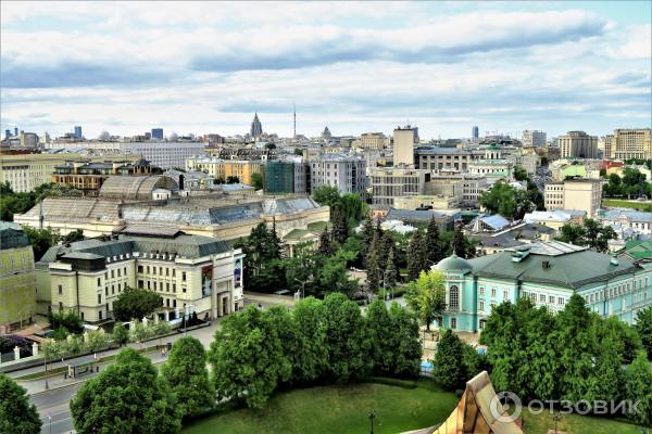 Смотровая площадка храма Христа Спасителя (Россия, Москва) фото