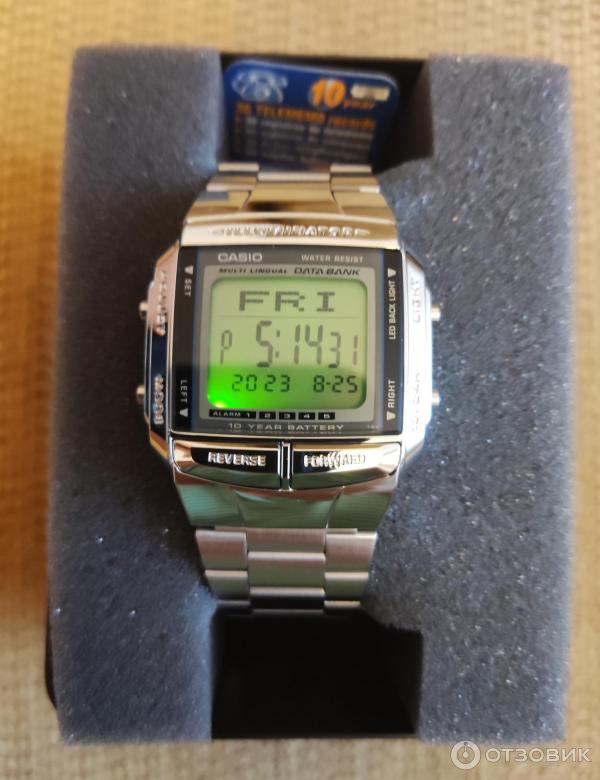 Наручные часы Casio DB-360-1А фото