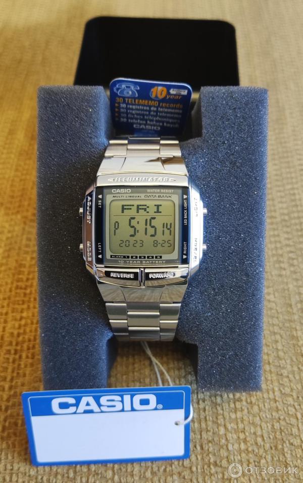 Наручные часы Casio DB-360-1А фото