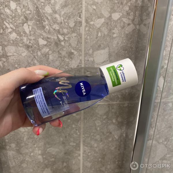 Средство для удаления макияжа с глаз Nivea Двойной эффект фото