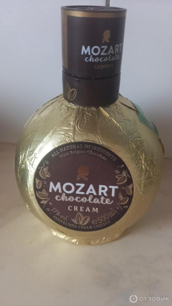 Шоколадный ликер Mozart Gold Chocolate фото