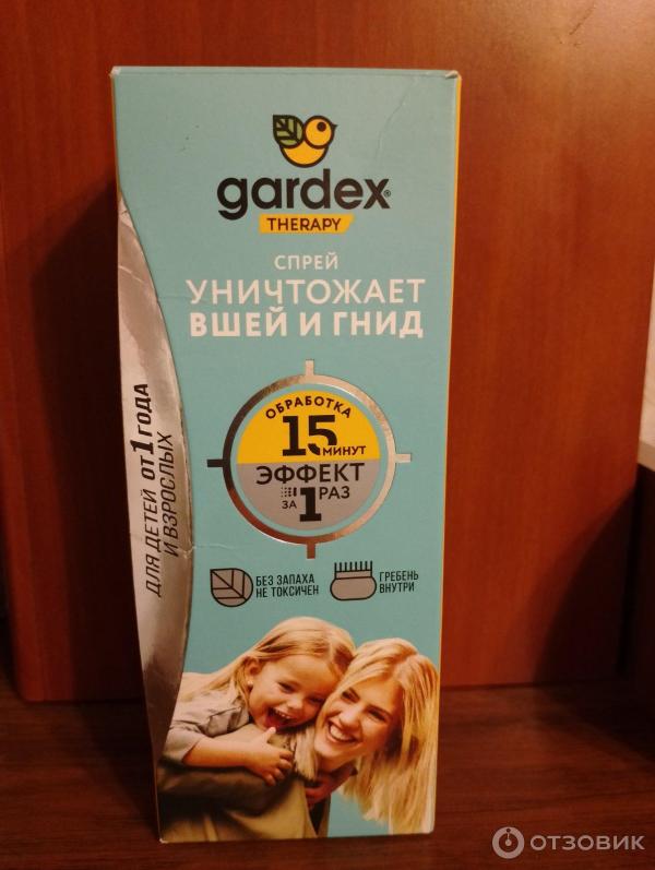 Спрей от вшей и гнид Gardex Therapy фото