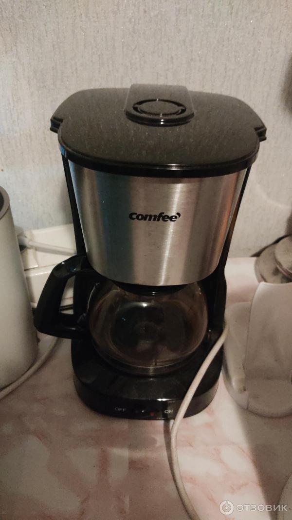 Отзыв о Кофеварка Comfee CF-CM2501 | Отлично варит кофе