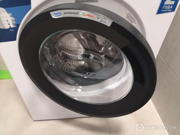 Отзыв о Стиральная машина Beko WSRE 6H612 ZAW | Удобная стиральная ...