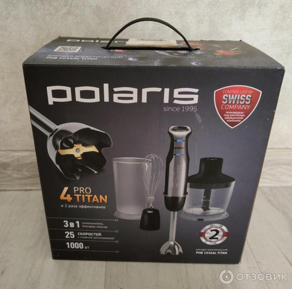 Блендер электрический Polaris PHB 1036AL Titan фото