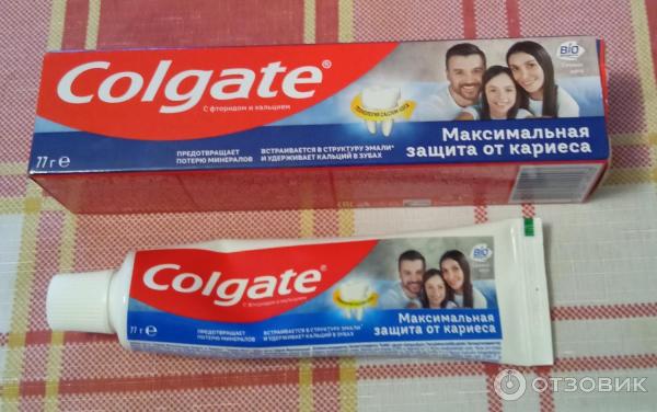 Зубная паста Colgate Максимальная защита от кариеса Свежая мята фото