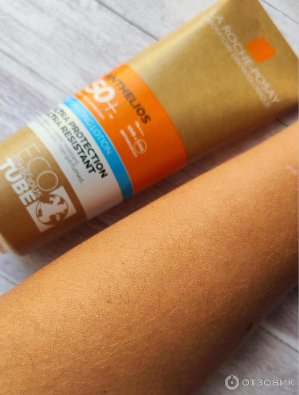 Солнцезащитное увлажняющее молочко для лица и тела La Roche-Posay Anthelios SPF 50 фото