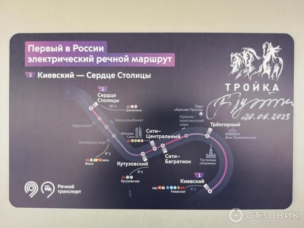 Электрический речной трамвай (Россия, Москва) фото