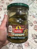 Огурчики рязанские соленые "Дядя Ваня" фото