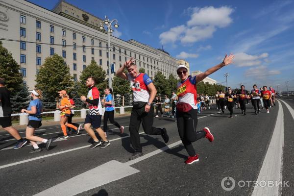 Спортивно -массовое мероприятие Московский марафон (Россия, Москва) фото