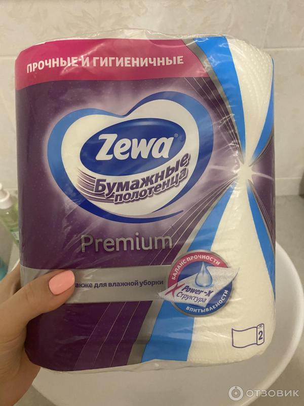 Бумажные полотенца Zewa Premium фото