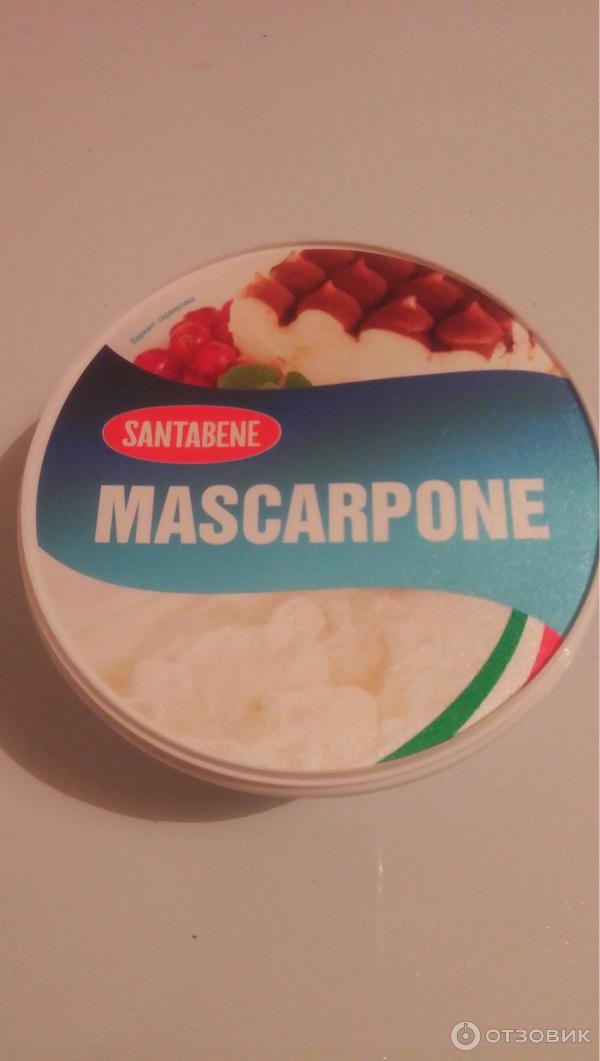 Сыр Бобровский сыродельный завод Mascarpone Santabene фото