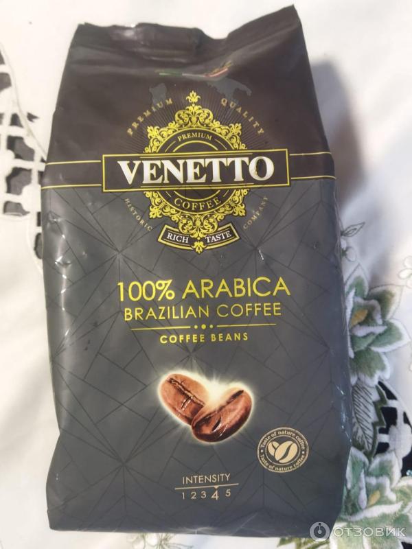 Кофе Venetto Arabica Blend Купить Зерна