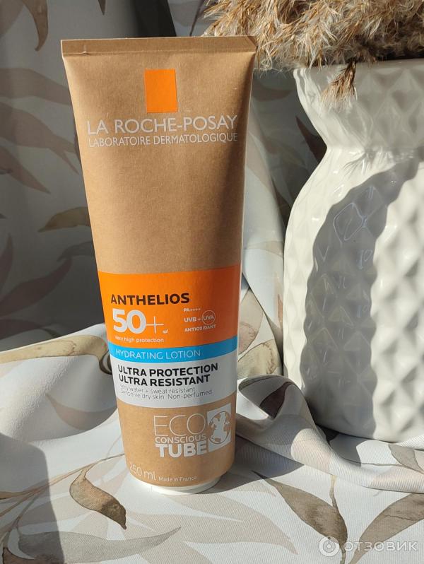 Солнцезащитное увлажняющее молочко для лица и тела La Roche-Posay Anthelios SPF 50 фото