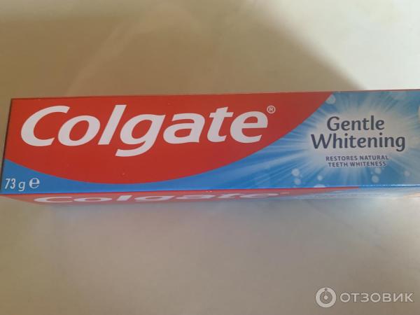 Зубная паста Colgate Бережное отбеливание фото