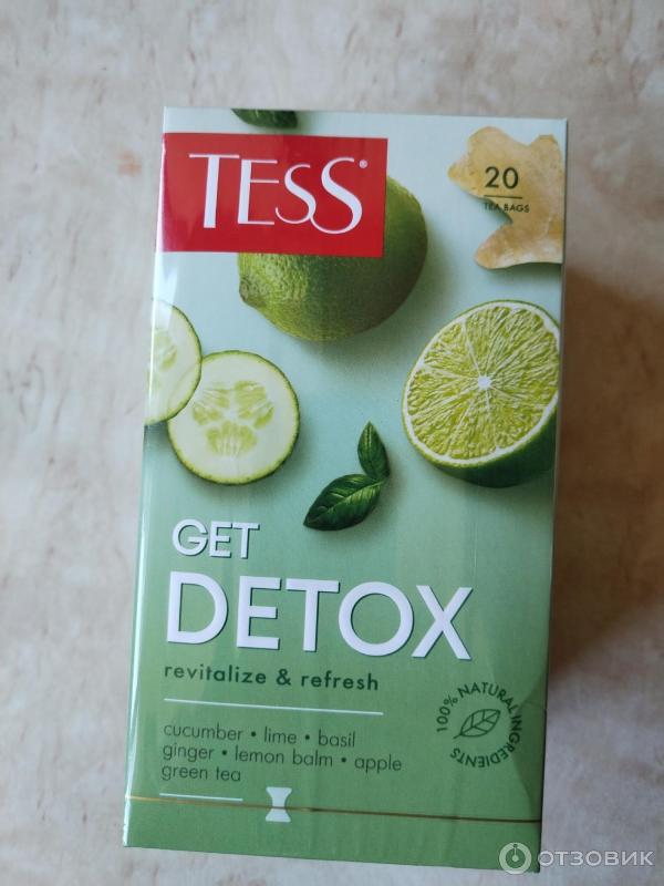 Чай Tess GET DETOX фото