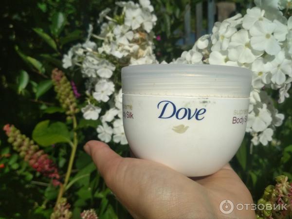 Крем для тела Dove Silky Нежный шелк фото