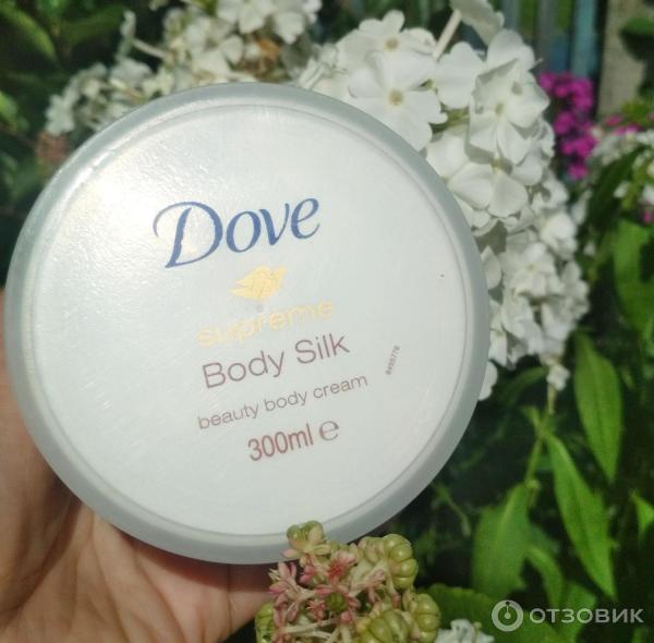 Крем для тела Dove Silky Нежный шелк фото