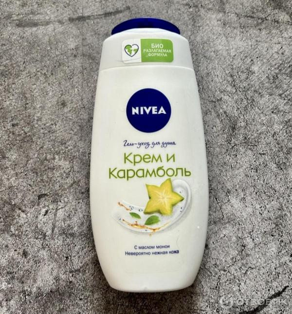 Гель-уход для душа Nivea Крем Карамболь фото