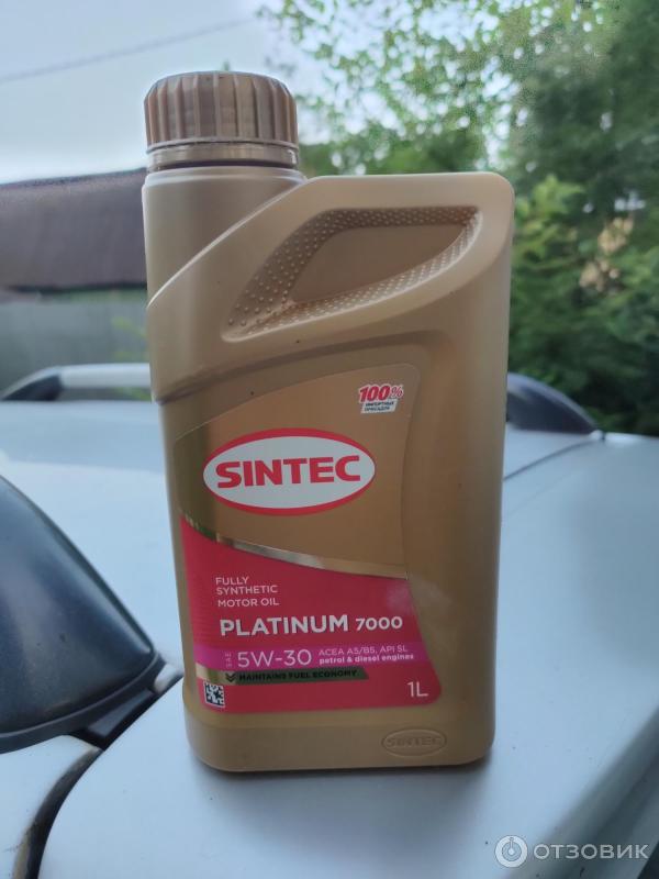 Sintec platinum 5w 30 oil club