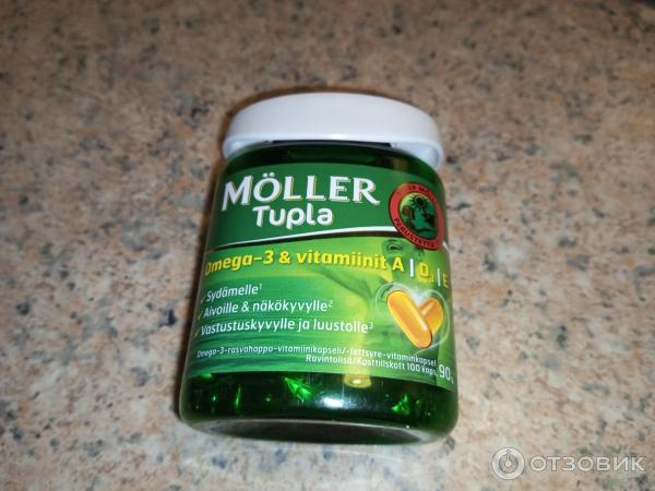 Витамины Moller Tupla Omega-3