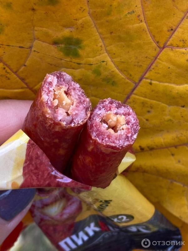 Колбаски сырокопченные Ремит Пикачос Сыр фото