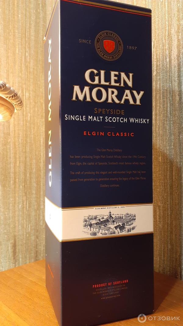 Отзыв о Виски Glen Moray Single Malt Elgin Classic | Спейсайд во всей ...