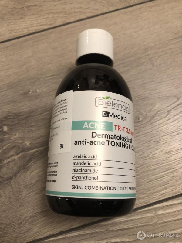 Отзыв о Дерматологический тоник анти-акне Bielenda Dr Medica Acne | Для ...
