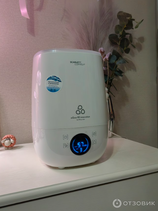 Отзыв о Увлажнитель воздуха Scarlett SC-AH986E22 | Классный парующий ...