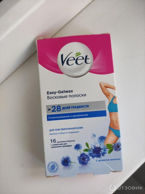 Восковые полоски Veet фото