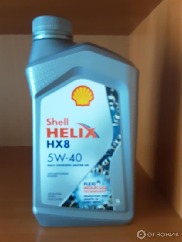 Синтетическое моторное масло Shell Helix HX8 5w-40 фото