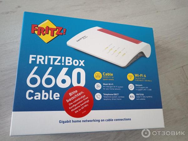 Модем-маршрутизатор Fritz Box 6660 Cable фото