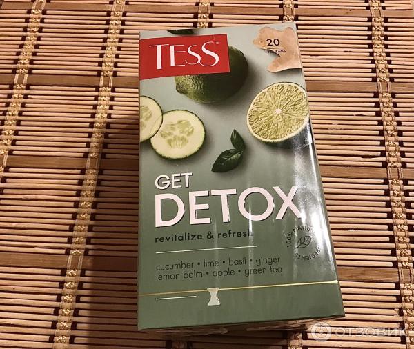 Чай Tess GET DETOX фото