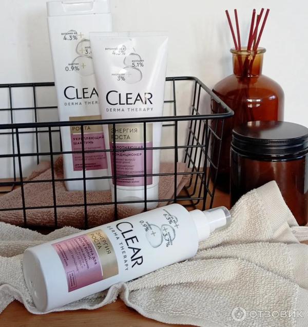 Сыворотка для волос Clear Derma Therapy Энергия роста фото