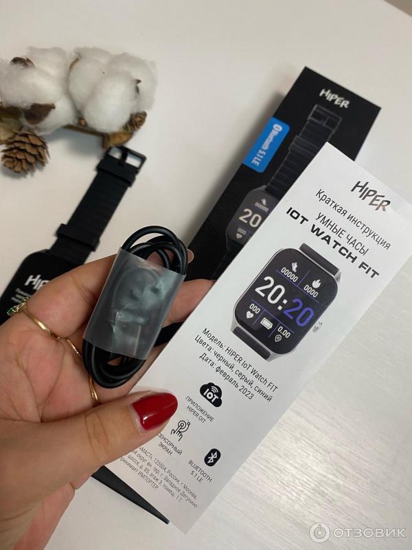 Отзыв о Смарт-часы HIPER IoT Watch FIT Black | Удобные и функциональные ...