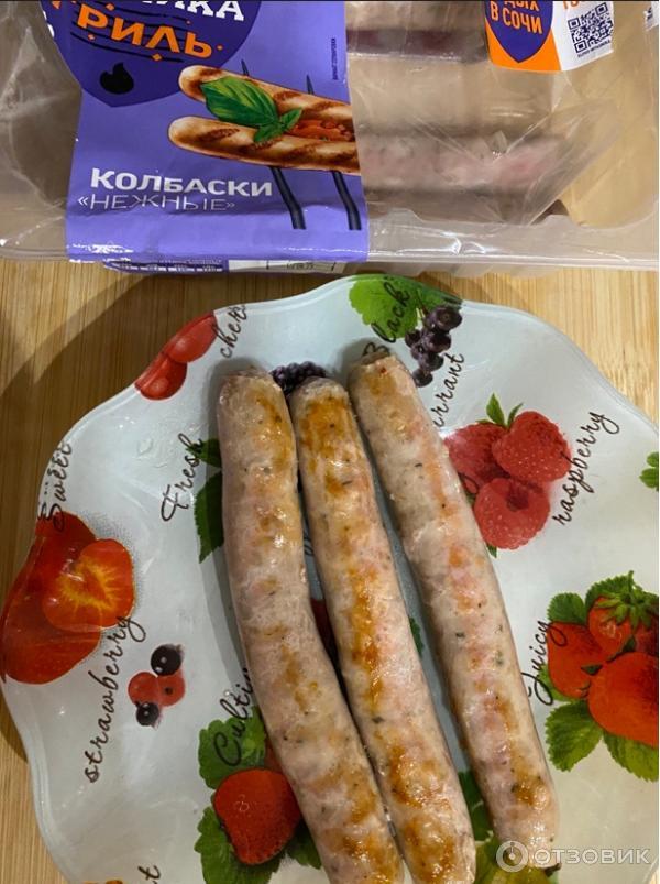 Колбаски для гриля Нежные Слово мясника фото